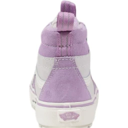 Purple Leather High Top Sneakers