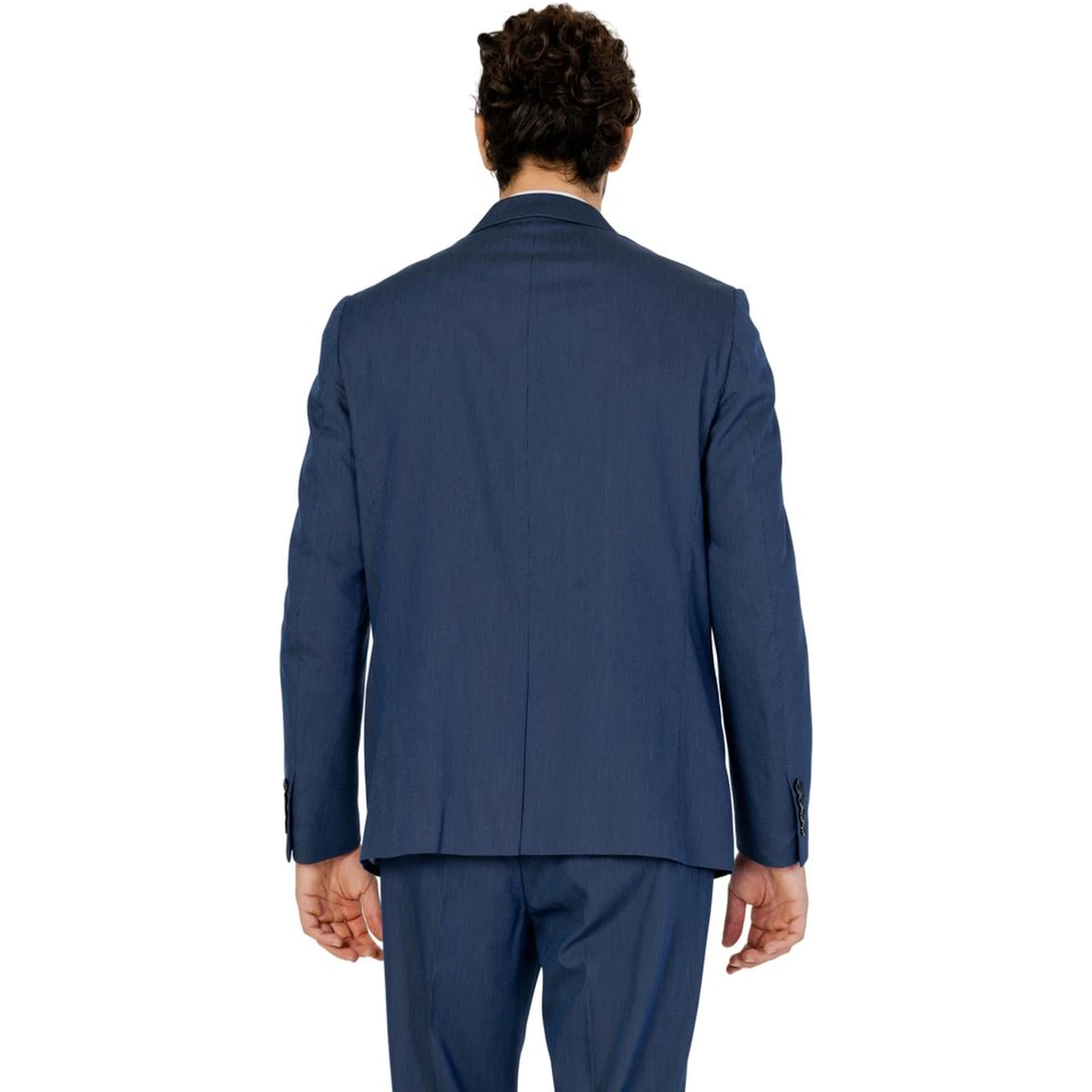 Blue Polyester Blazer