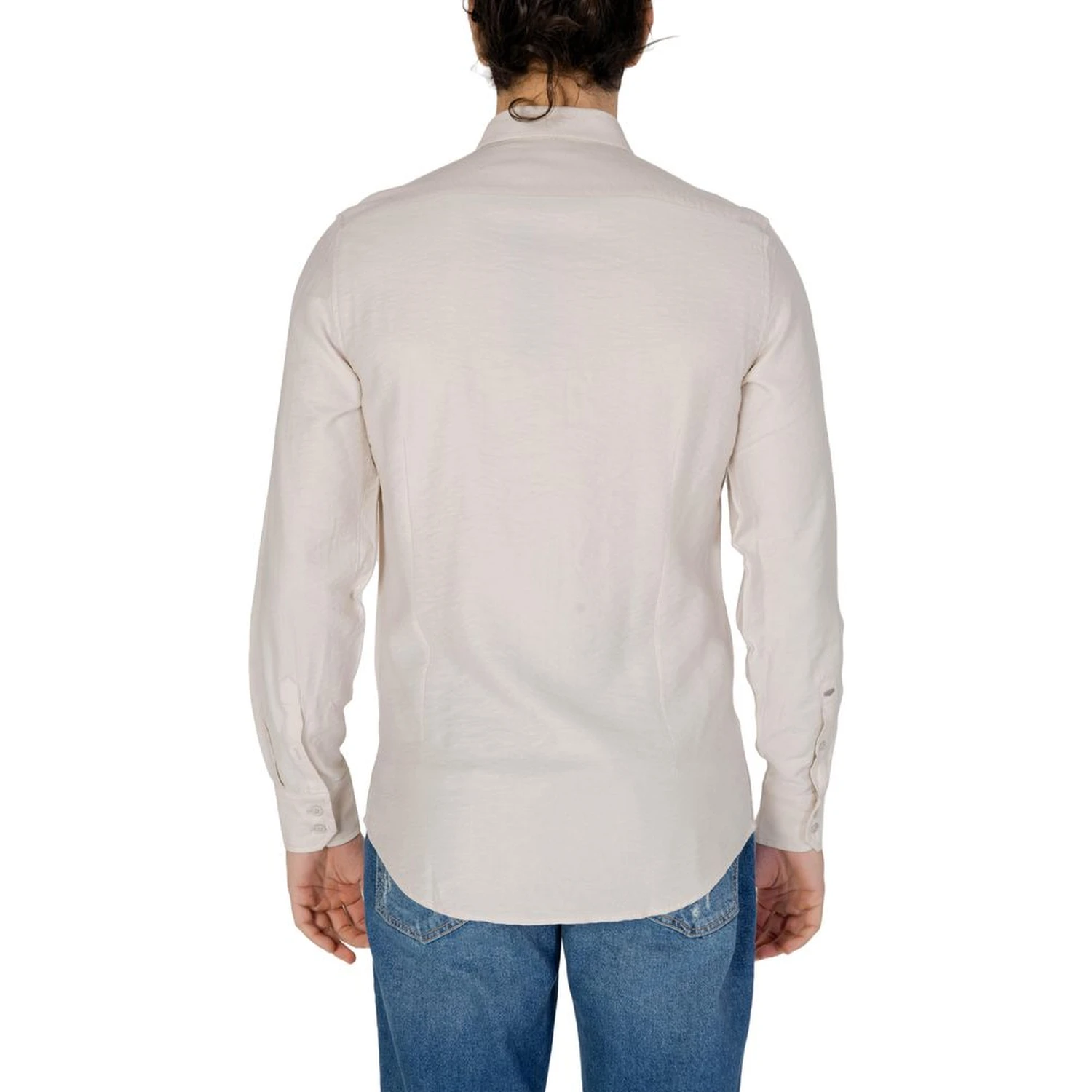 Beige Viscose Shirt