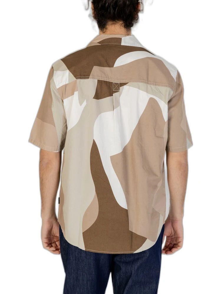 Brown Cotton Shortsleeve Shirt alternative