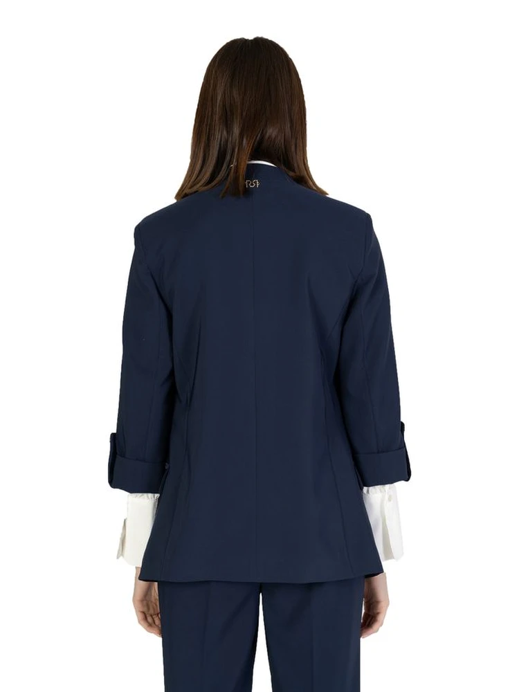 Blue Polyester Blazer alternative