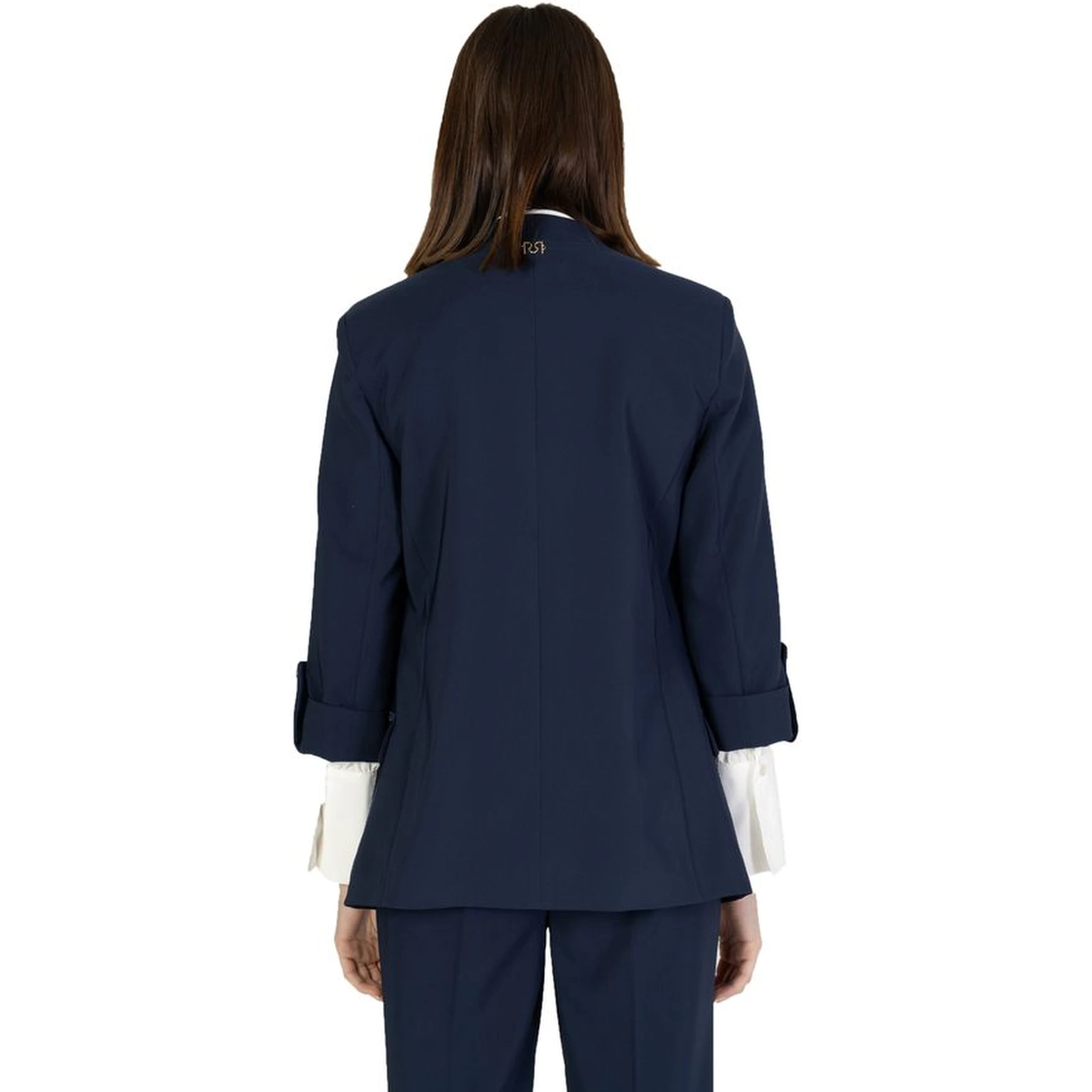 Blue Polyester Blazer