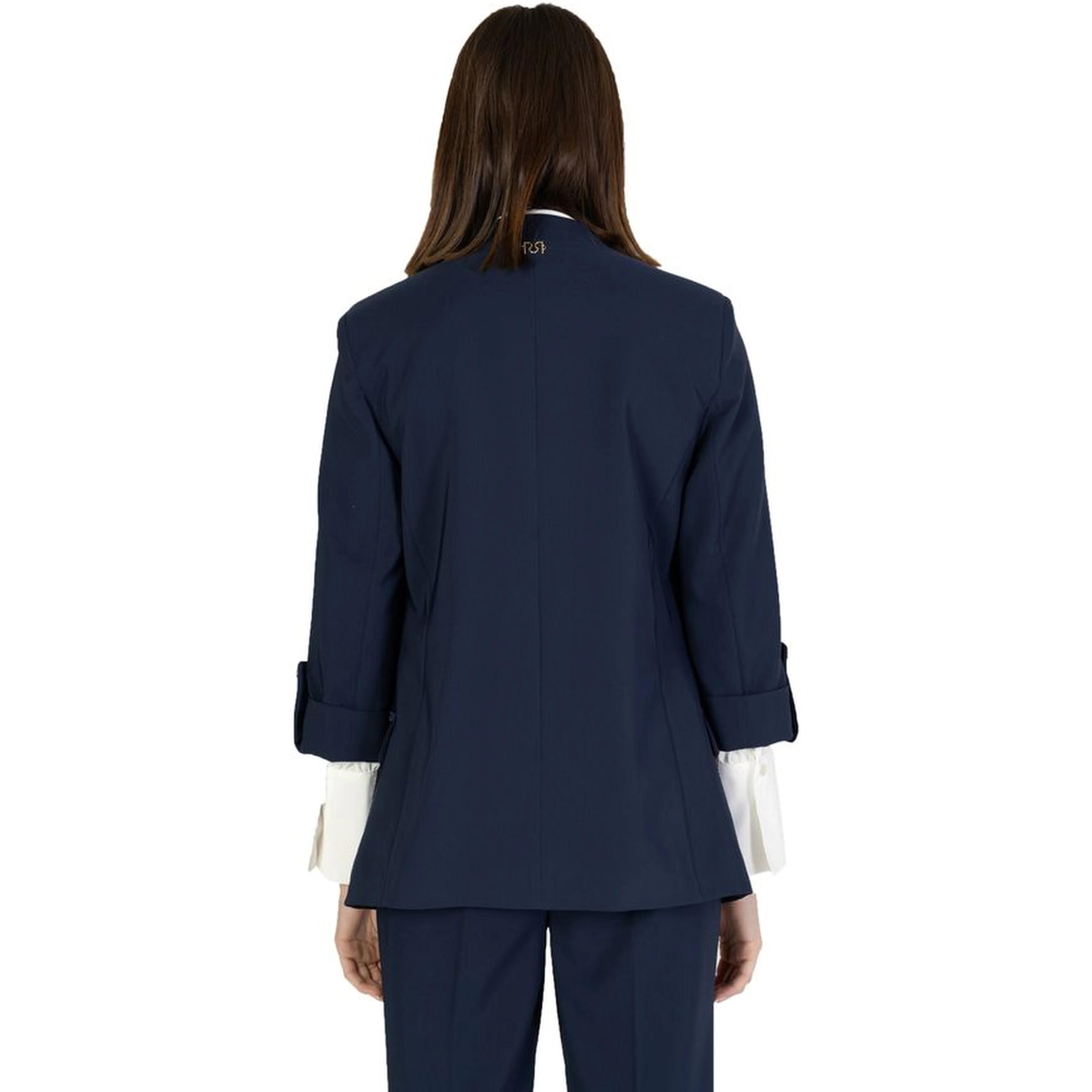 Blue Polyester Blazer