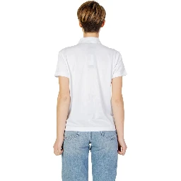 White Polyester T-Shirt