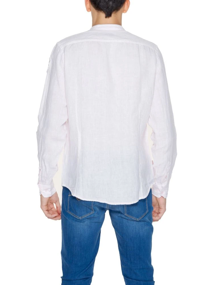 Multicolor Linen Dress Shirt alternative