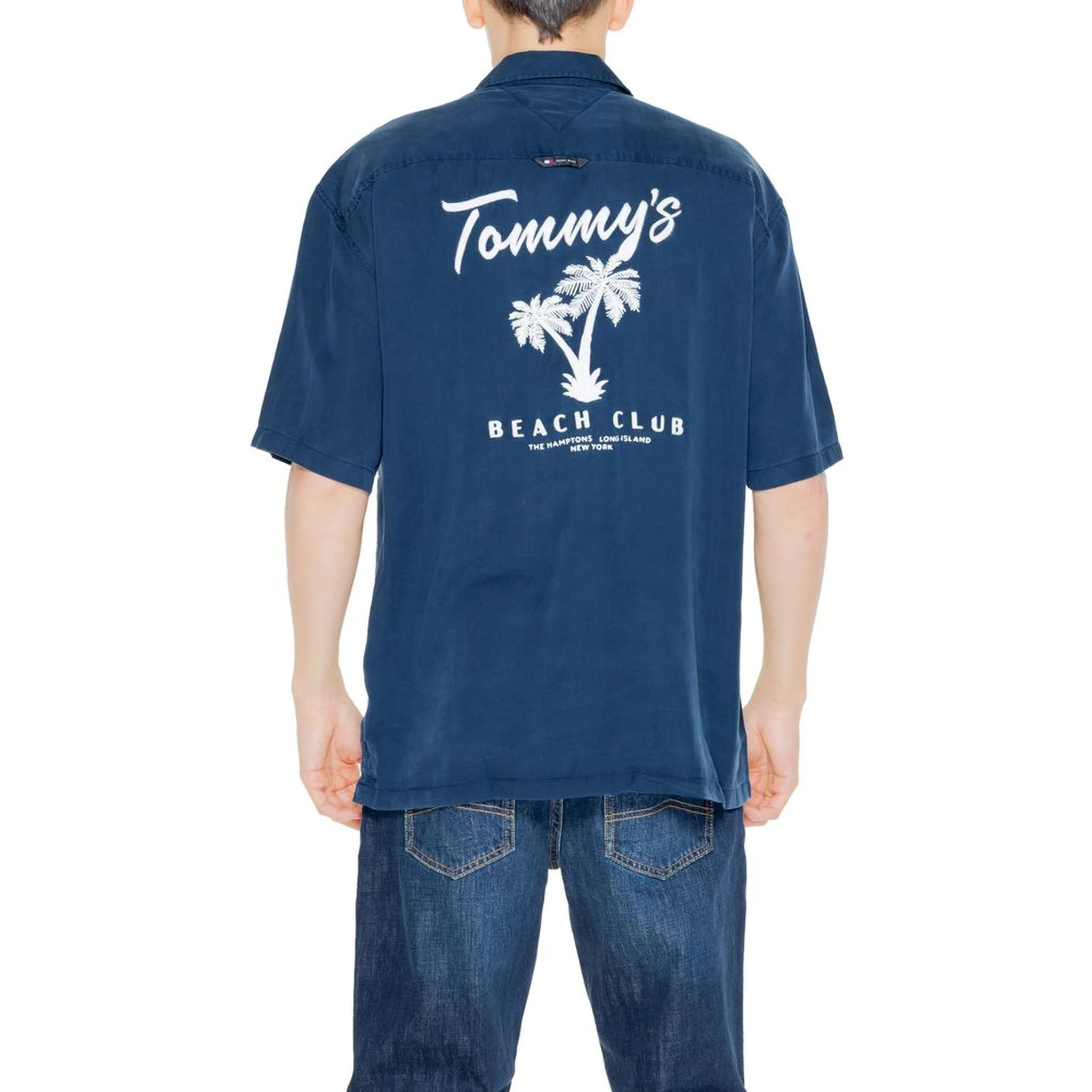 Blue Lyocell Shortsleeve Shirt