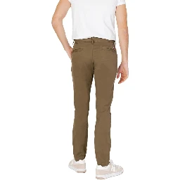 Green Organic Cotton Chino Pants