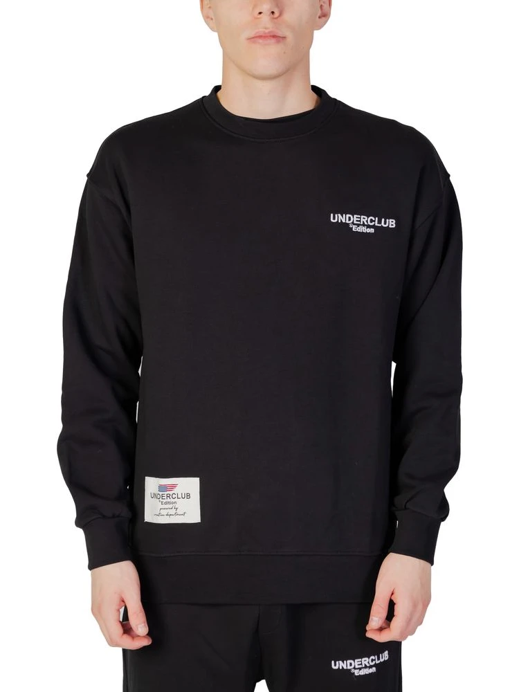 سويت شيرت قطني أسود