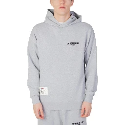 Gray Cotton Hoodie