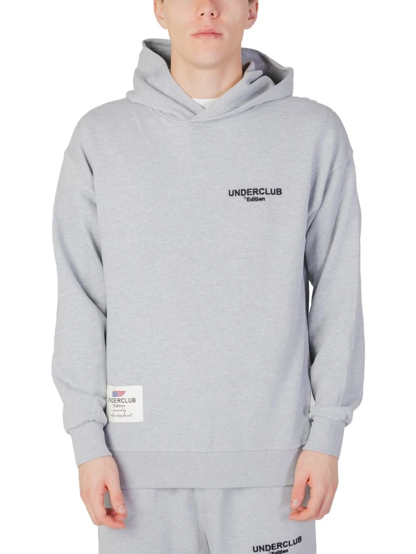 Gray Cotton Hoodie