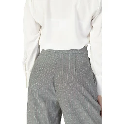 Multicolor Polyester Casual Pants