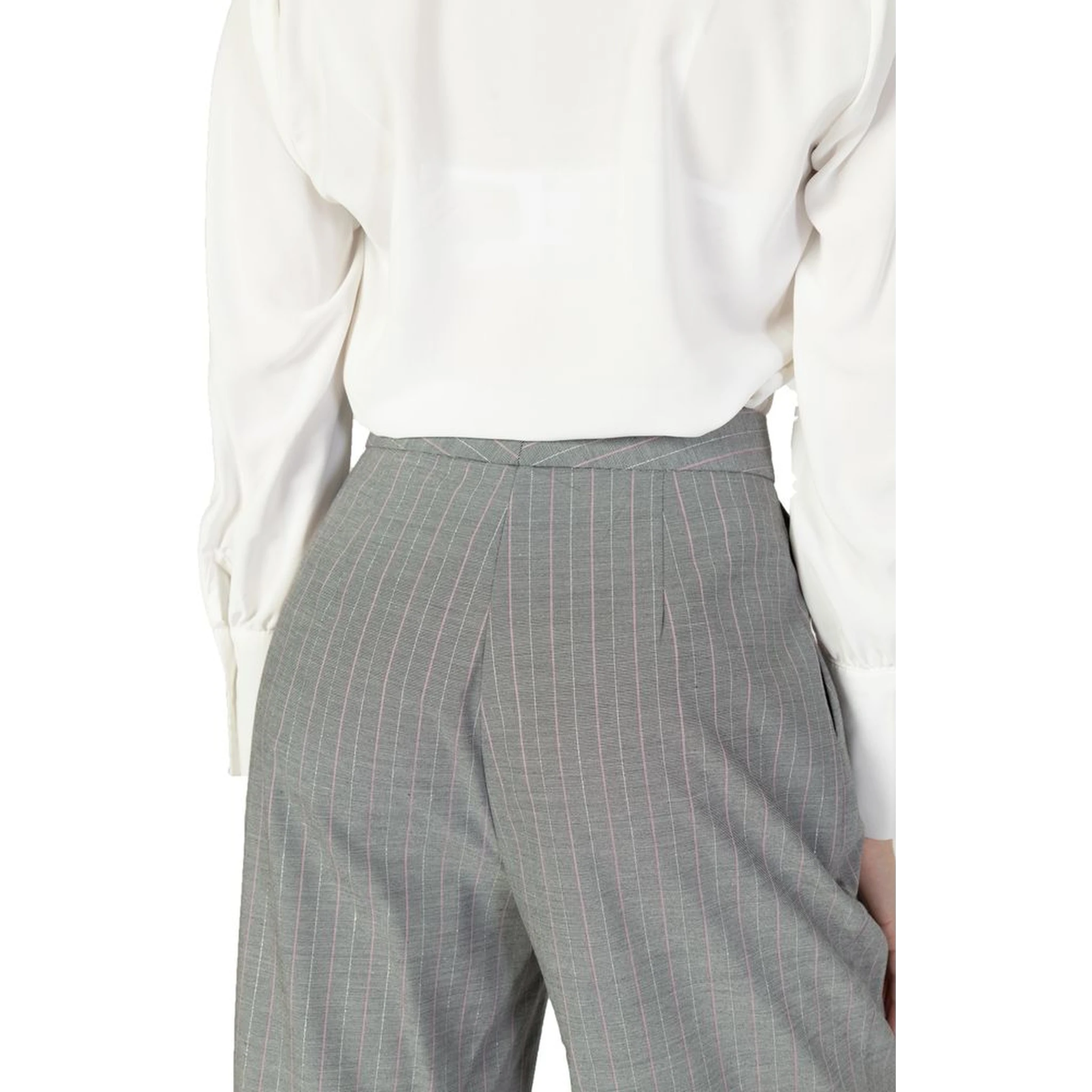 Multicolor Polyester Casual Pants