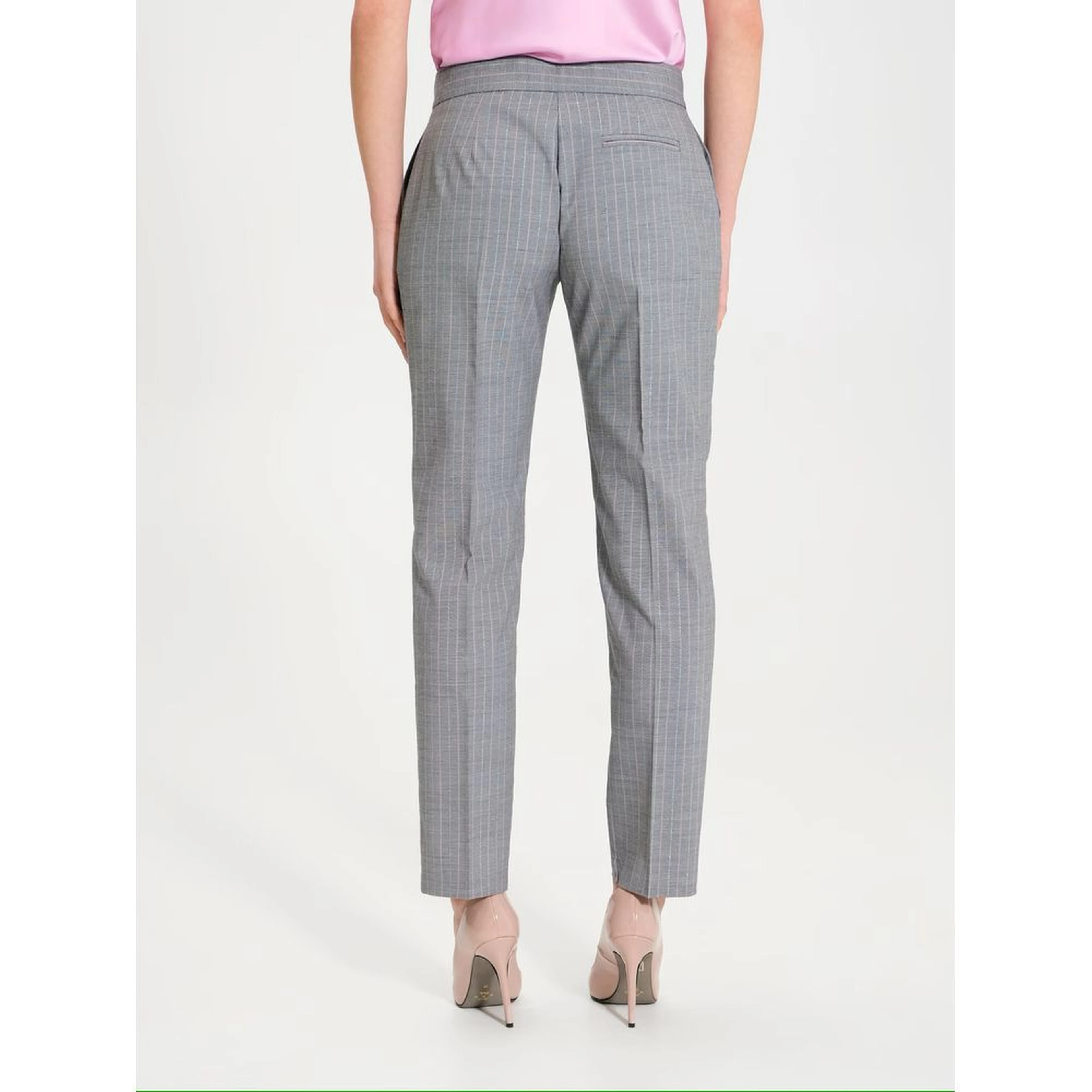 Multicolor Polyester Pants