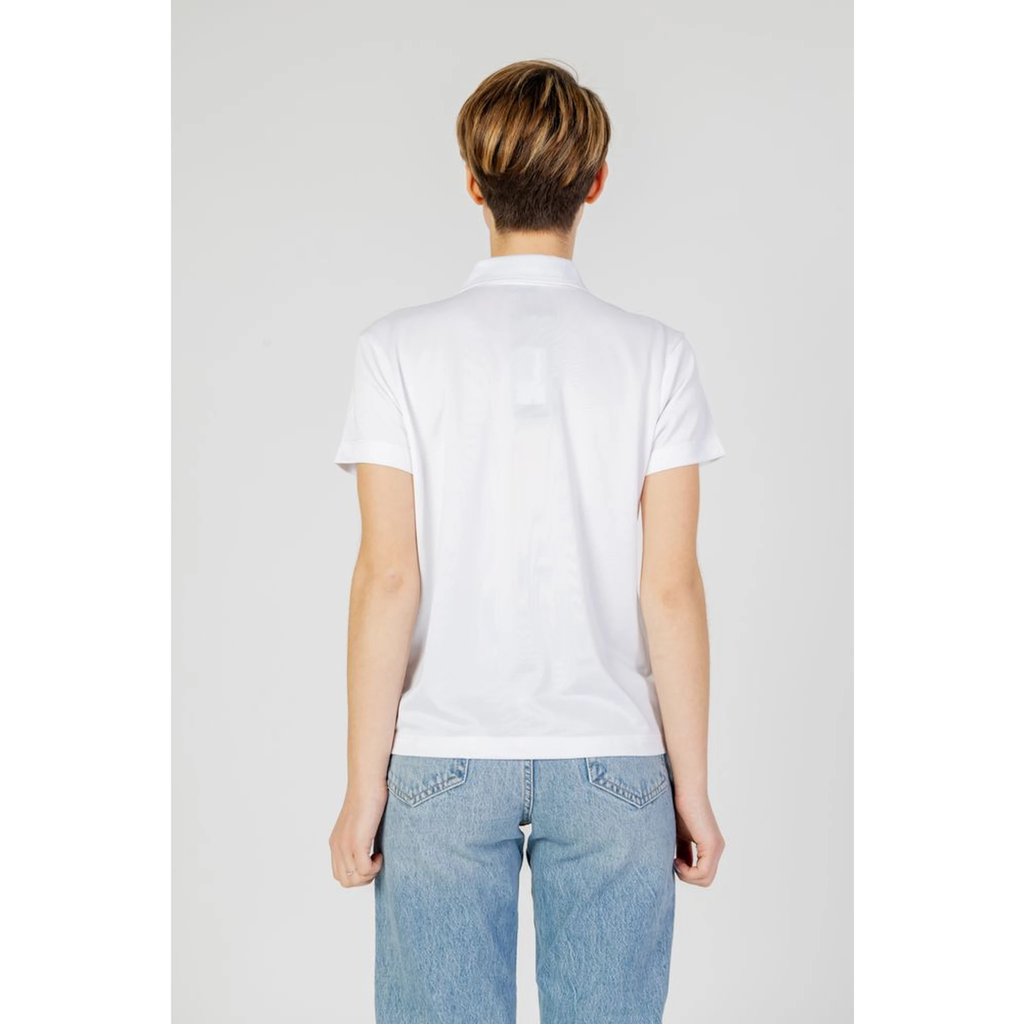 White Polyester T-Shirt