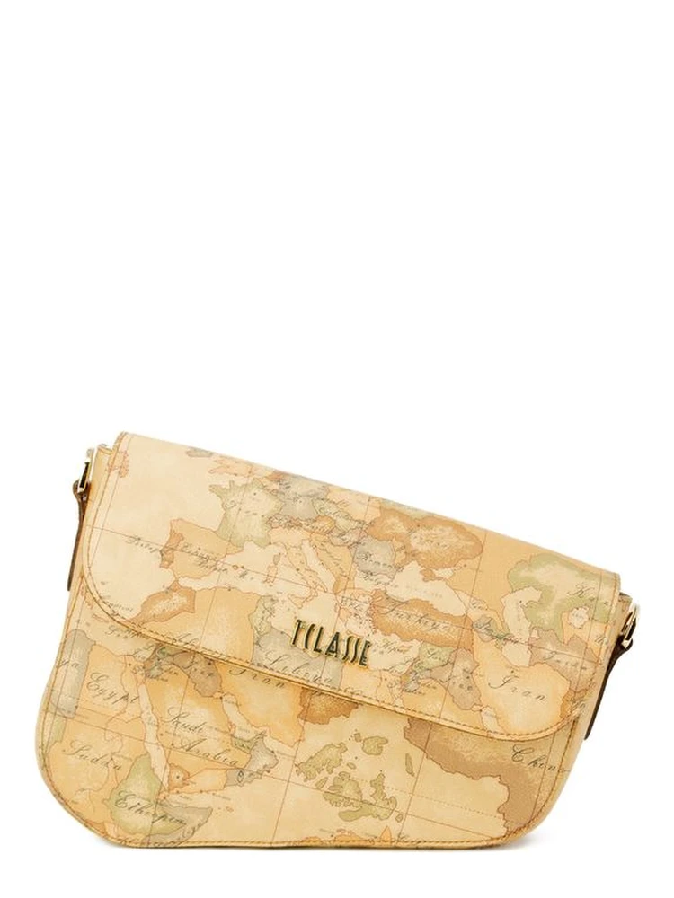 Beige Leather Handbag