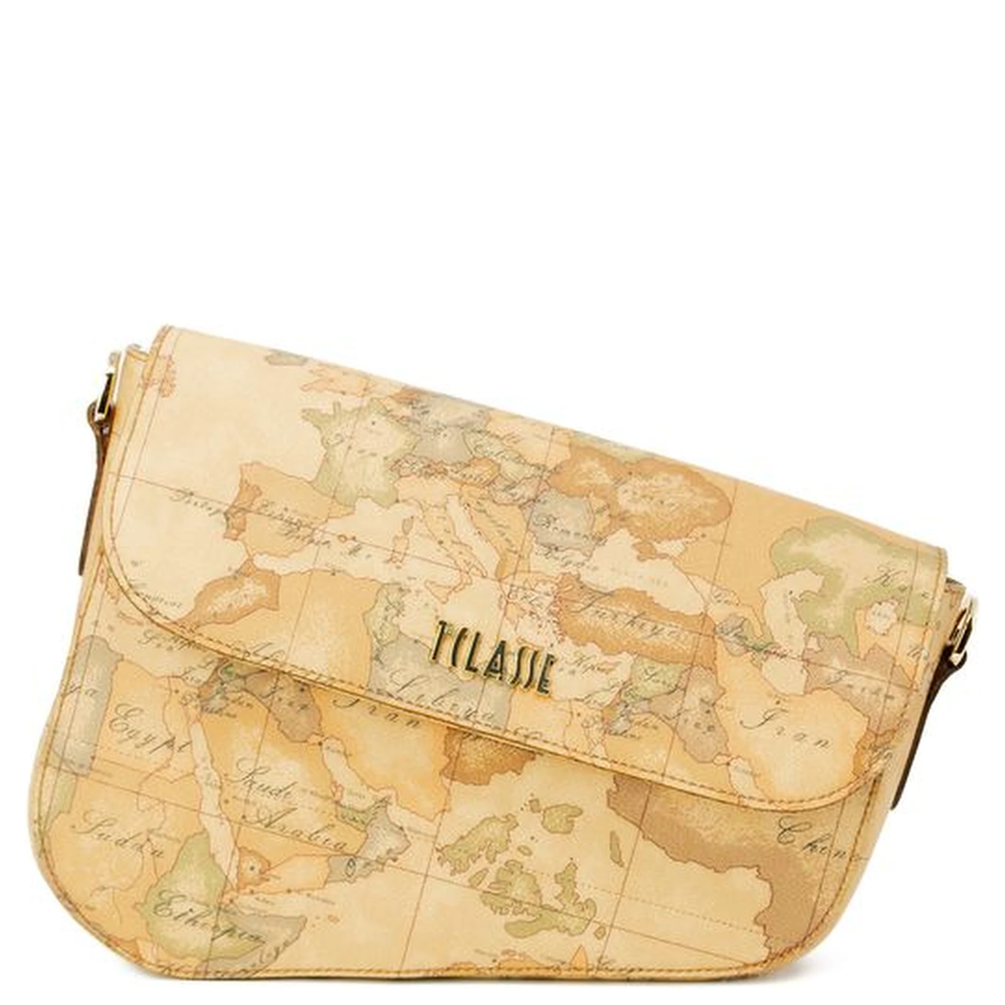 Beige Leather Handbag