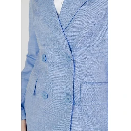 Blue Viscose Blazer