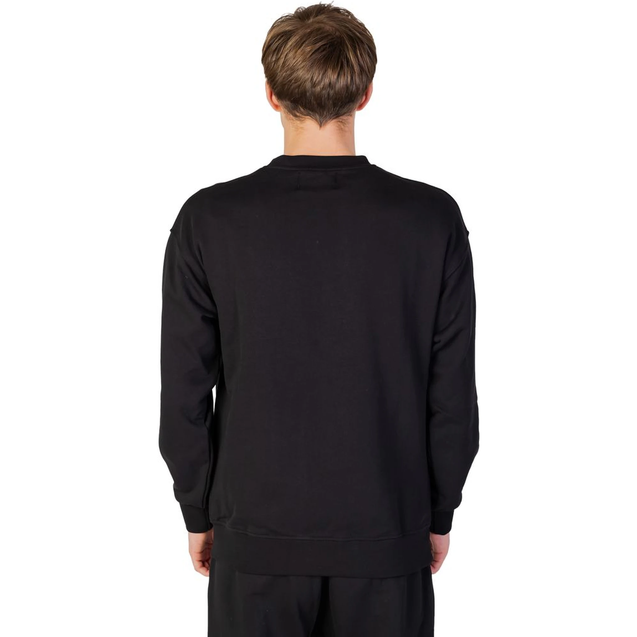 سويت شيرت قطني أسود