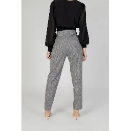 Black Polyester Pants