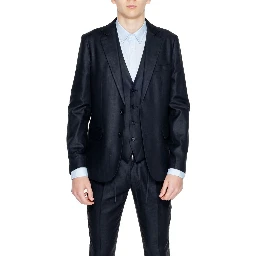 Black Linen Blazer