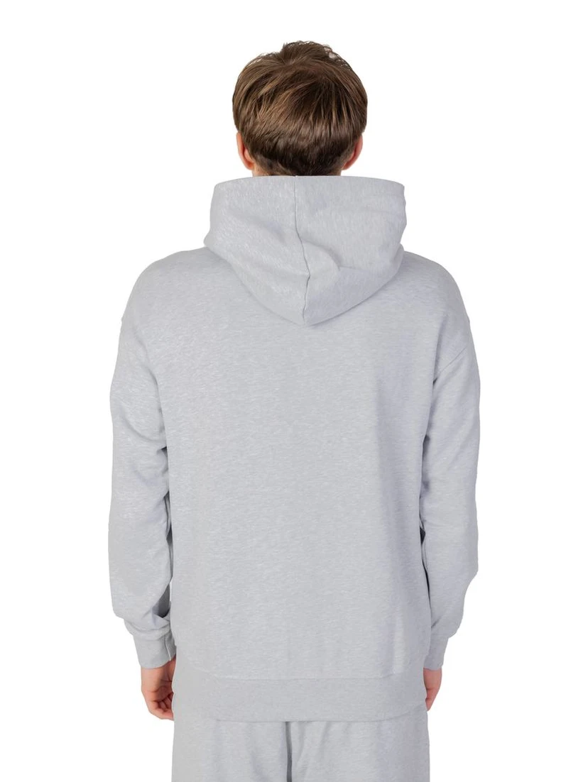 Gray Cotton Hoodie