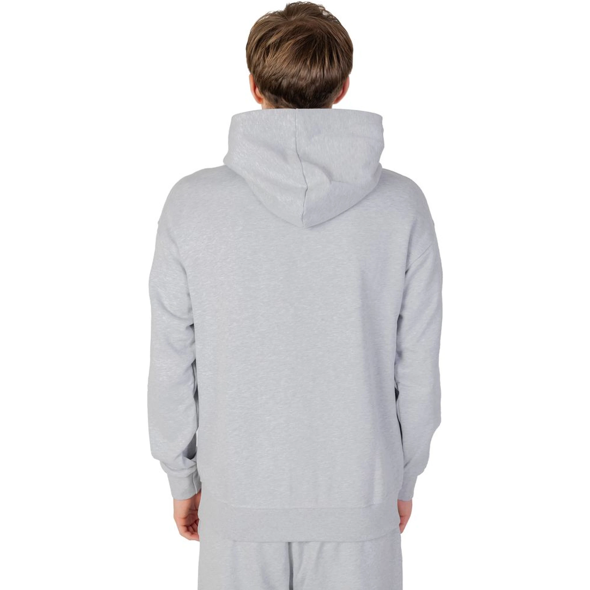 Gray Cotton Hoodie