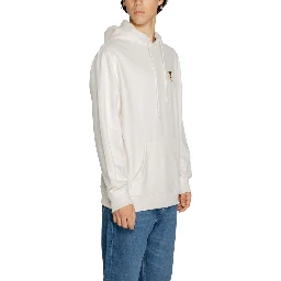 White Cotton Hoodie