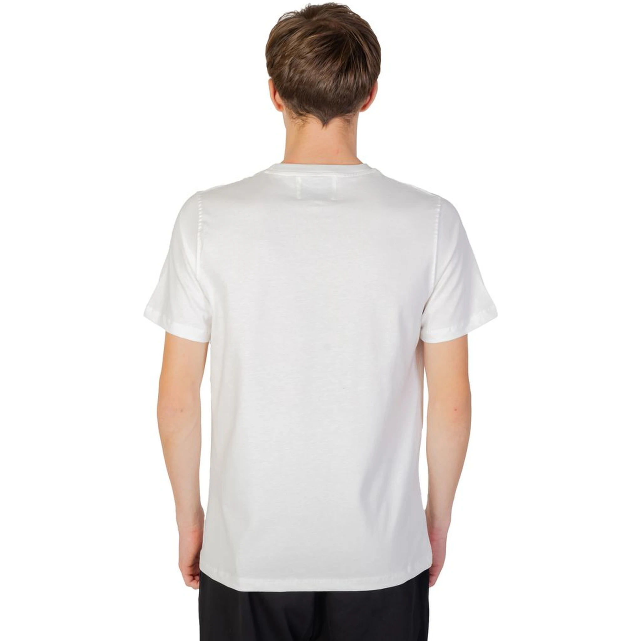 تي شيرت قطني أبيض