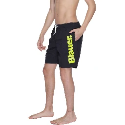 Black Polyamide Swim Shorts