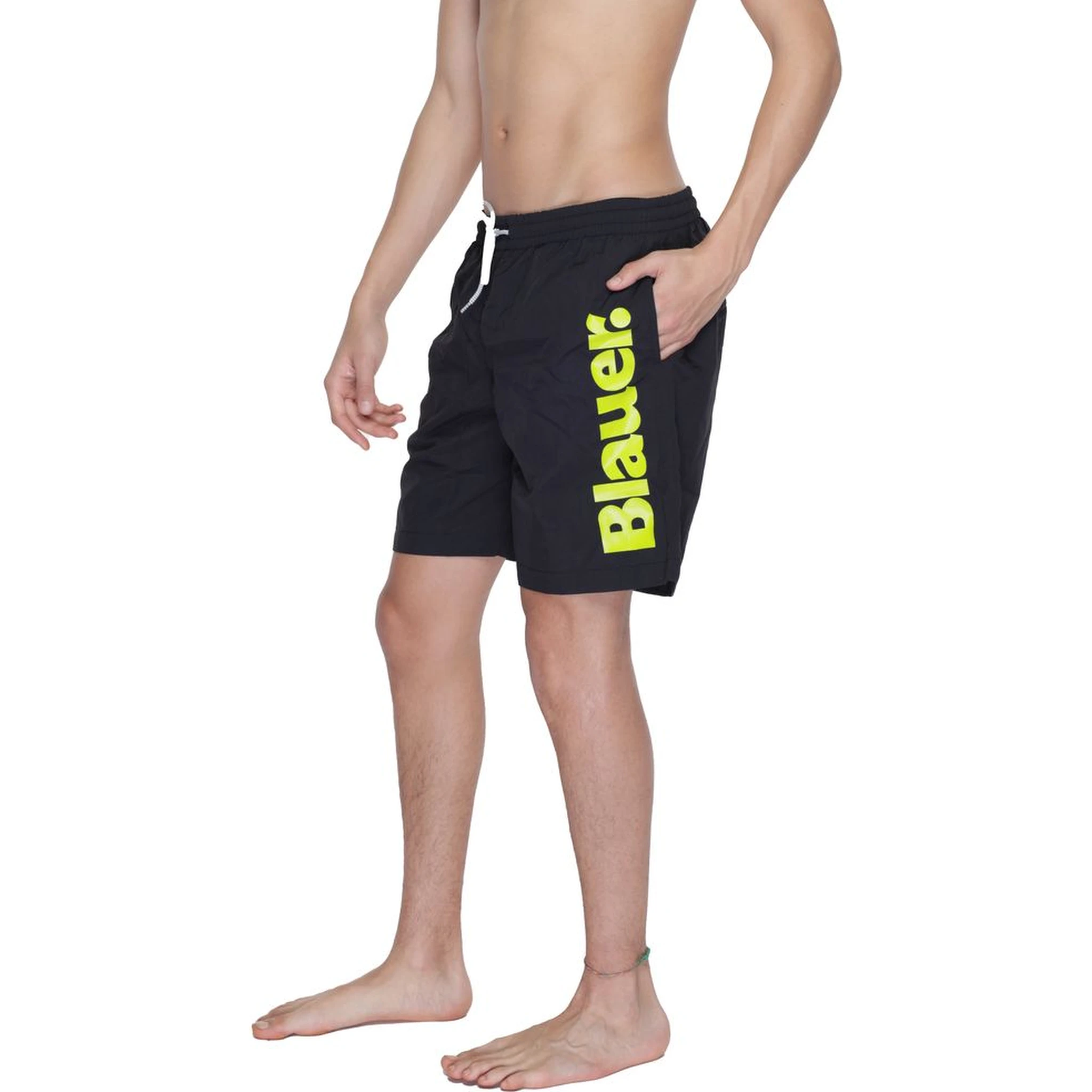 Black Polyamide Swim Shorts