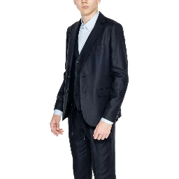 Black Linen Blazer