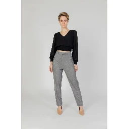 Black Polyester Pants