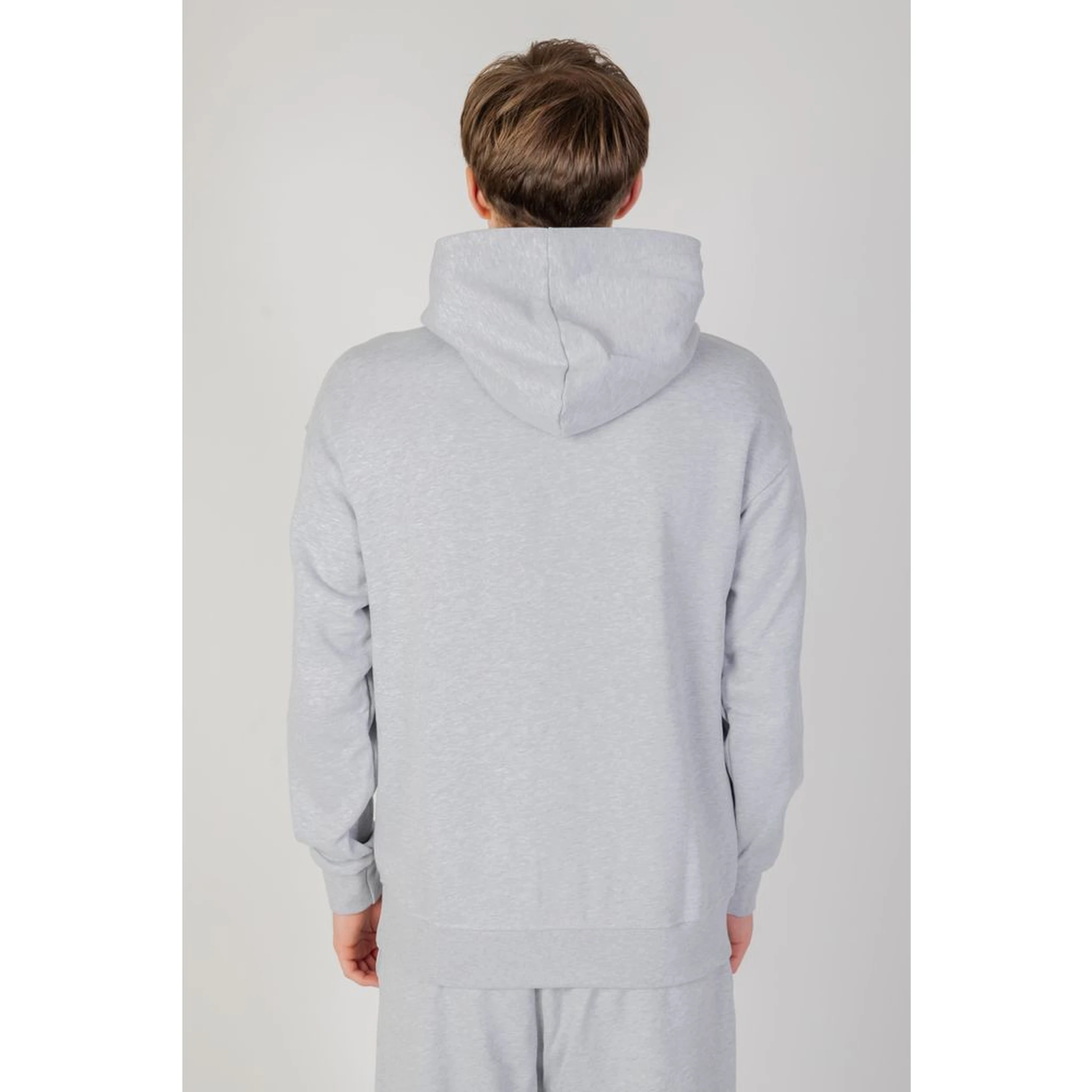 Gray Cotton Hoodie