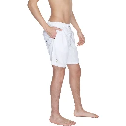 White Polyamide Swim Shorts