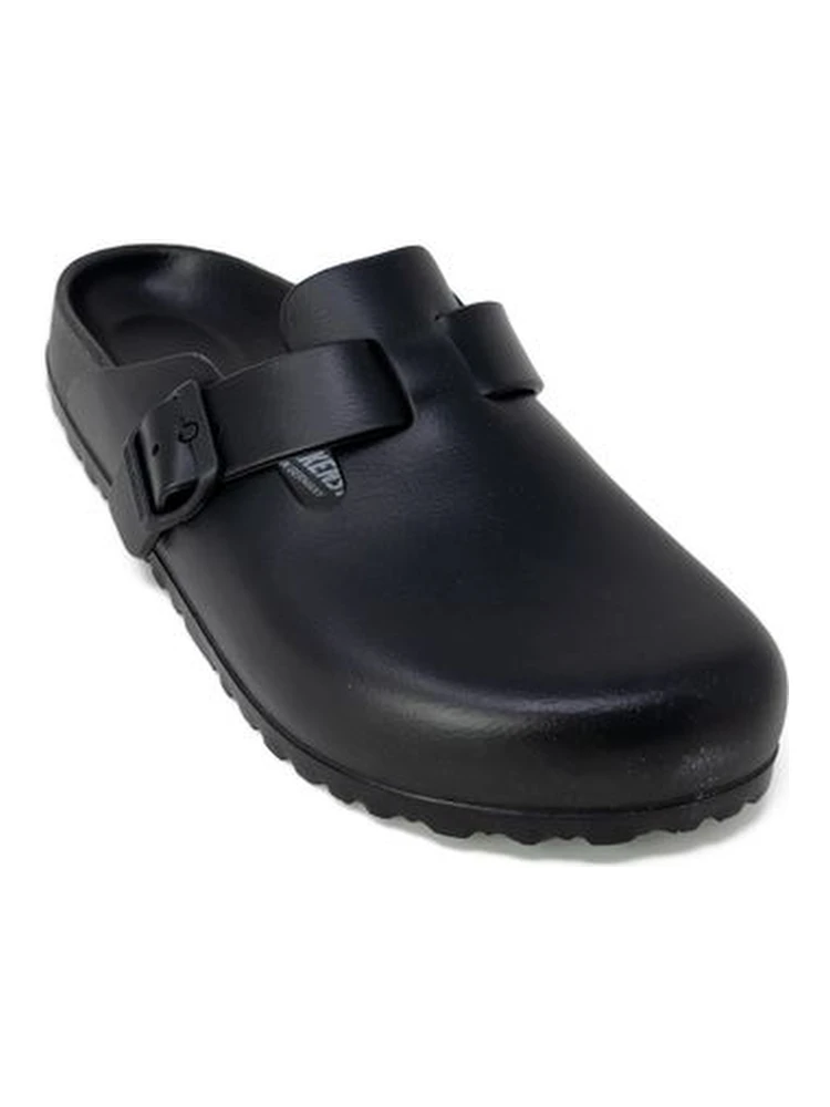 Black Plastic Slippers