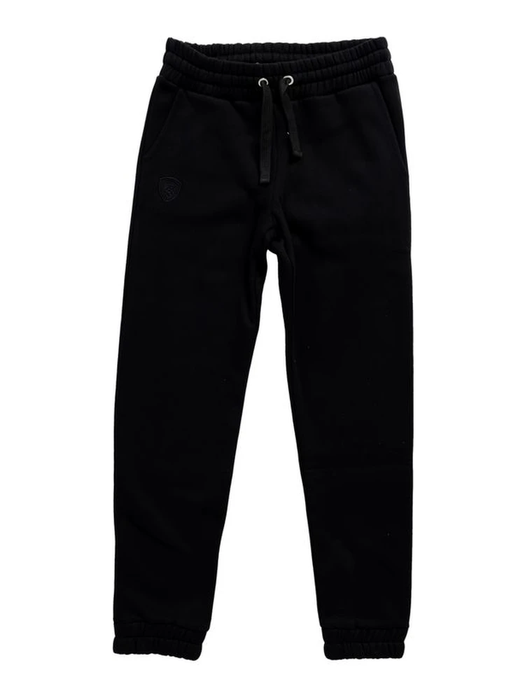 Black Cotton Joggers (Workout Pants)