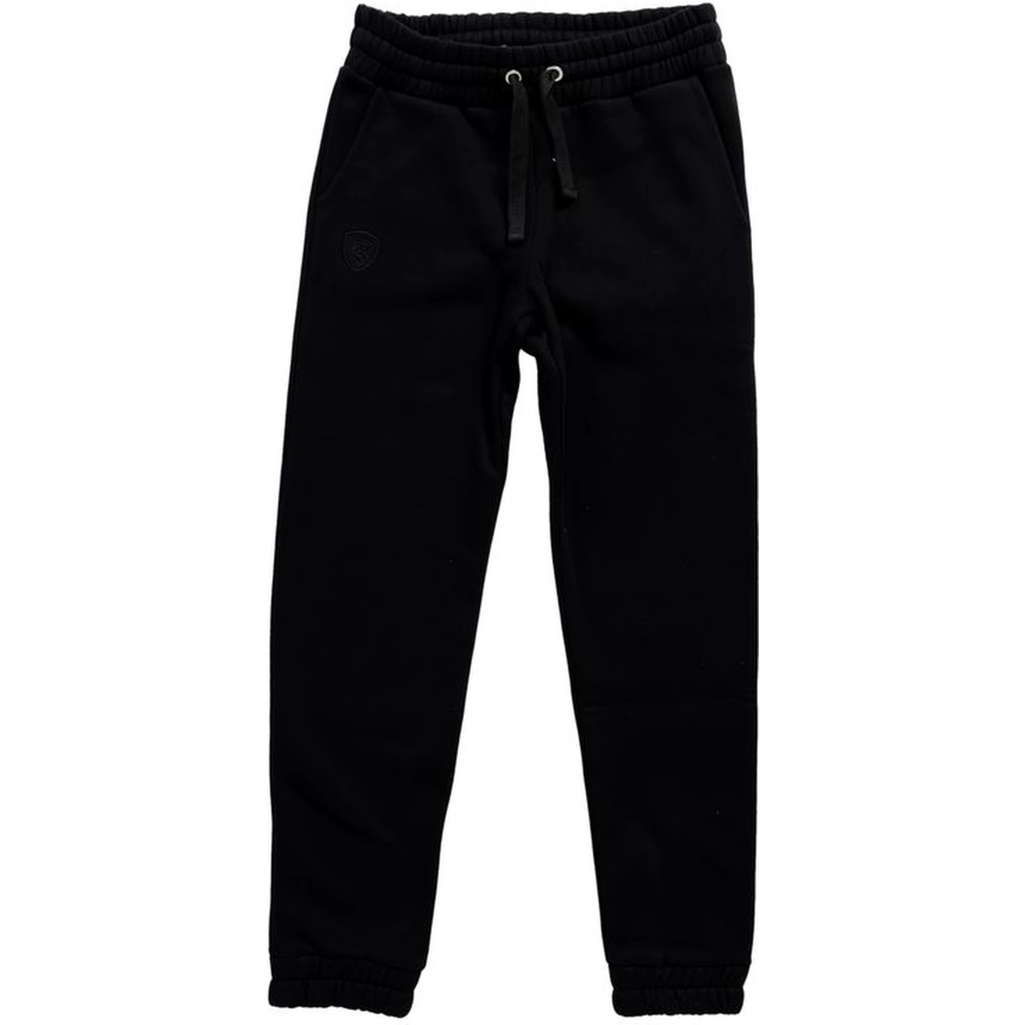 Black Cotton Joggers (Workout Pants)