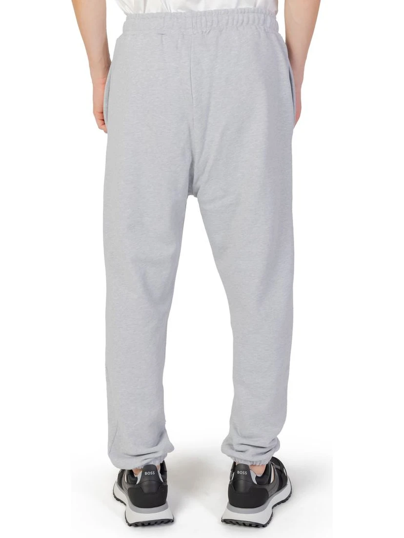 Gray Cotton Joggers (Workout Pants)