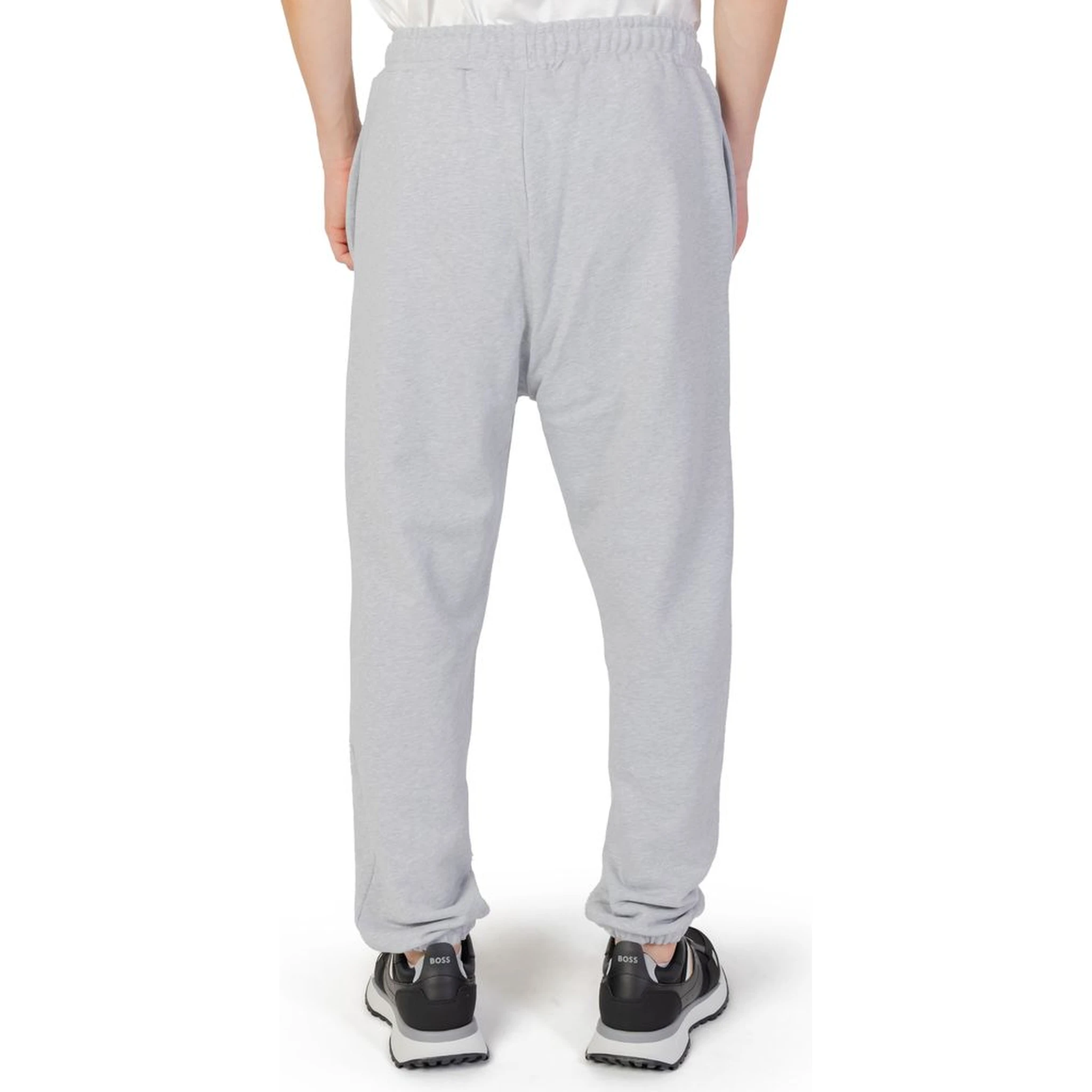 Gray Cotton Joggers (Workout Pants)