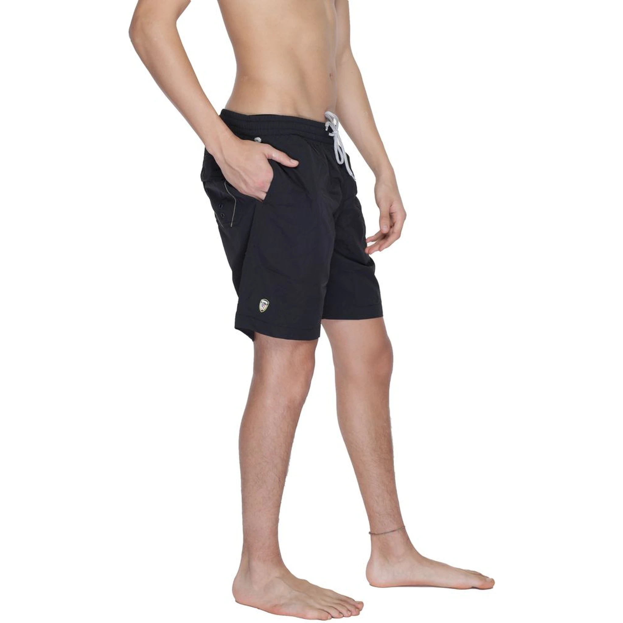 Black Polyamide Swim Shorts