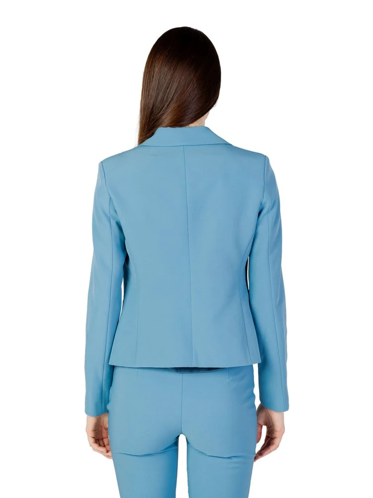 Turquoise Polyester Blazer alternative