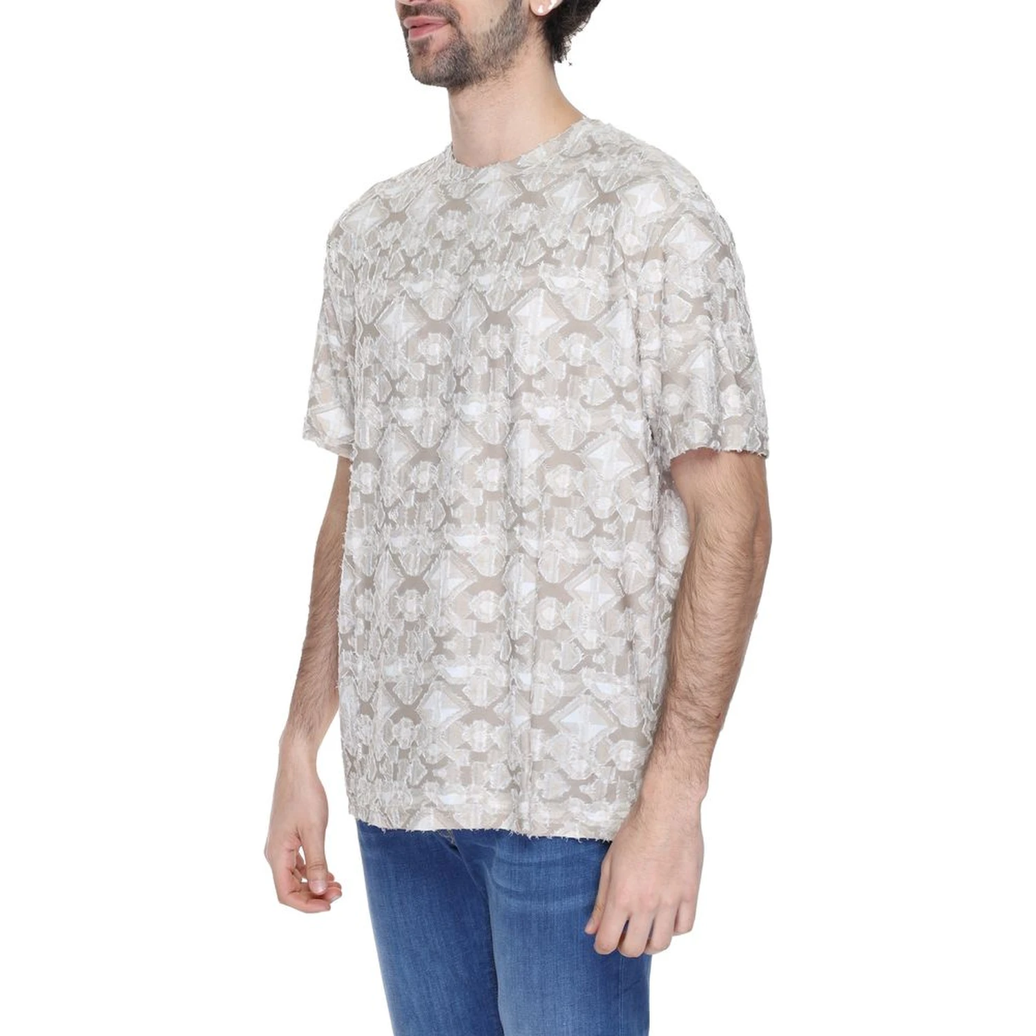 Beige Polyester Sportswear