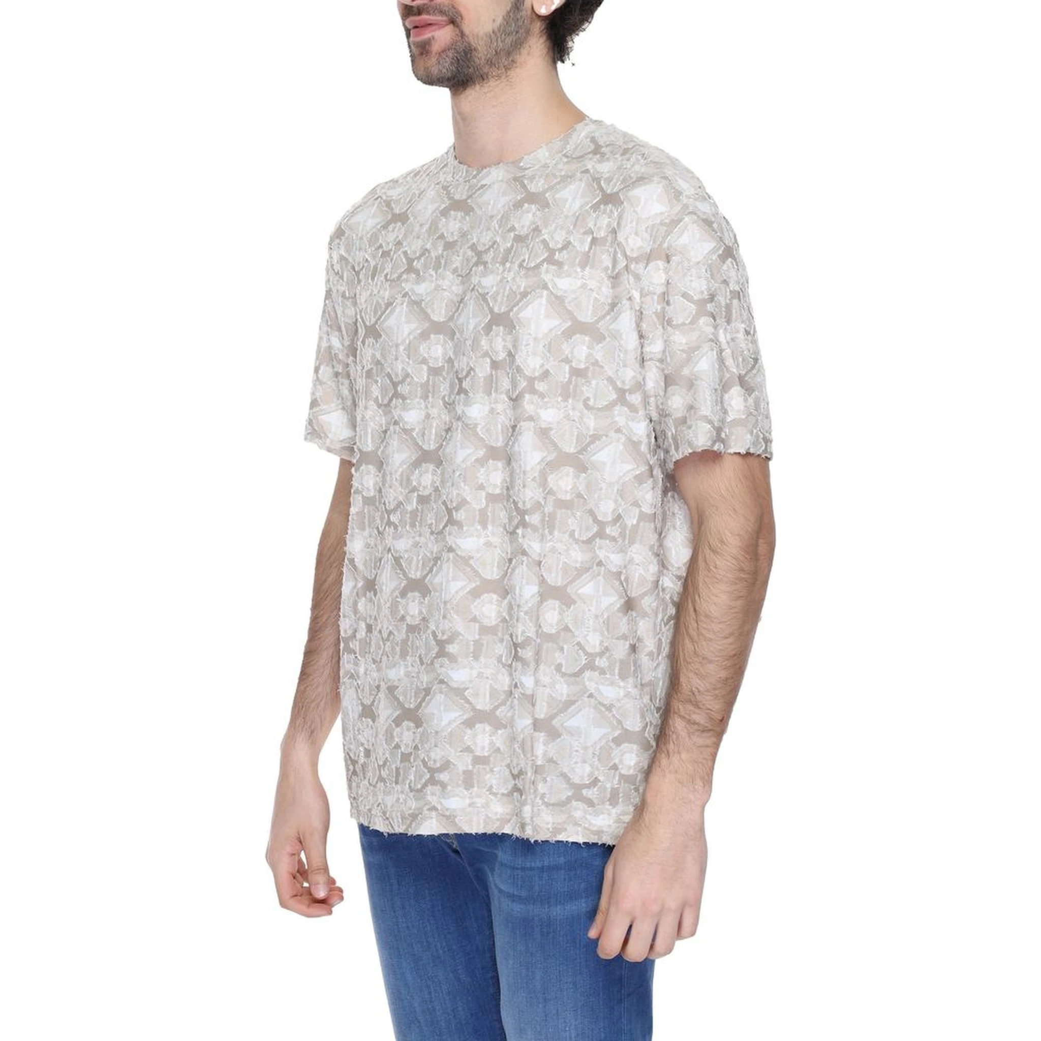 Beige Polyester Sportswear