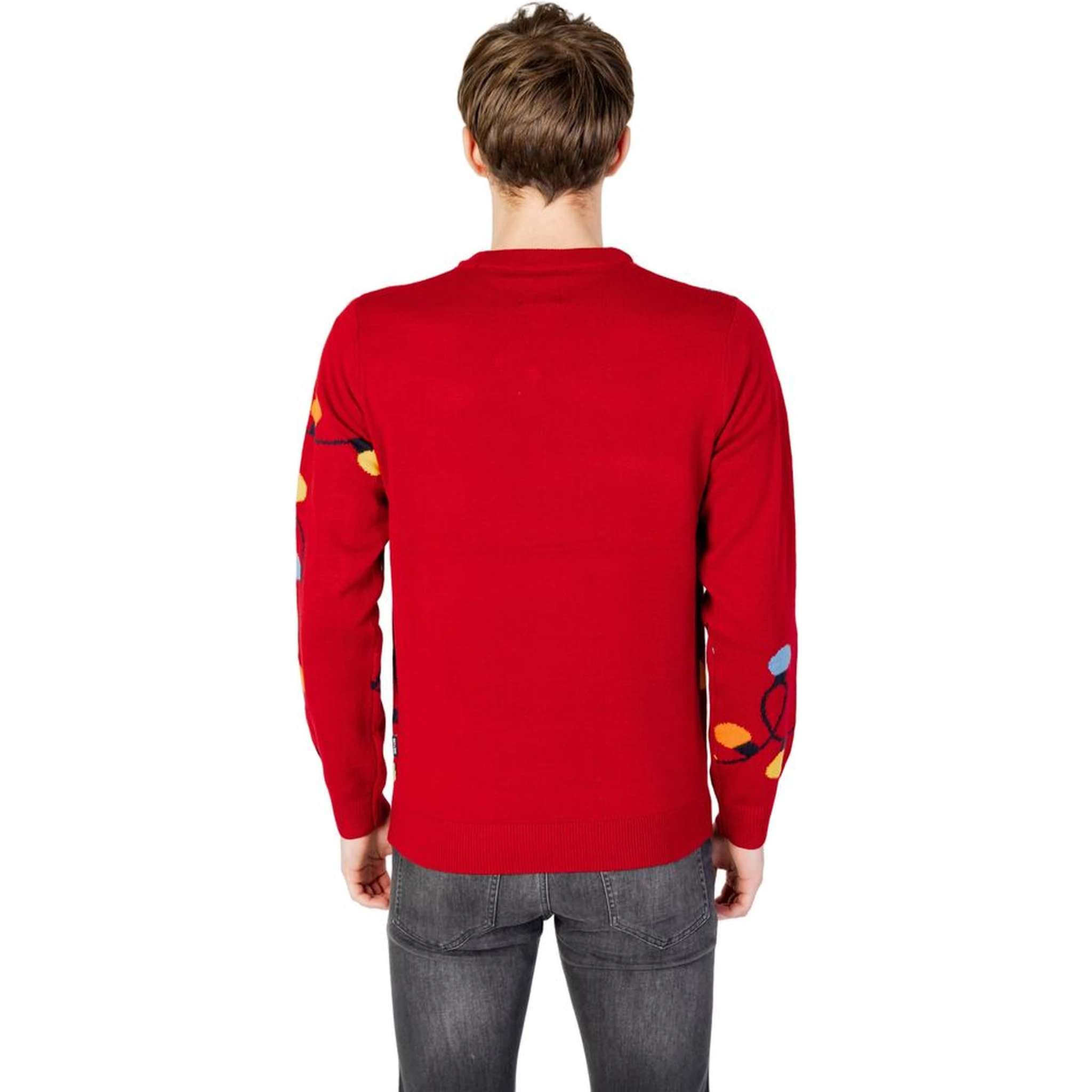 Red Marabou Sweatshirt