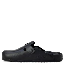 Black Plastic Slippers