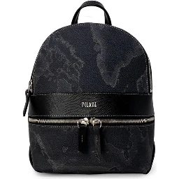 Black Leather Backpack