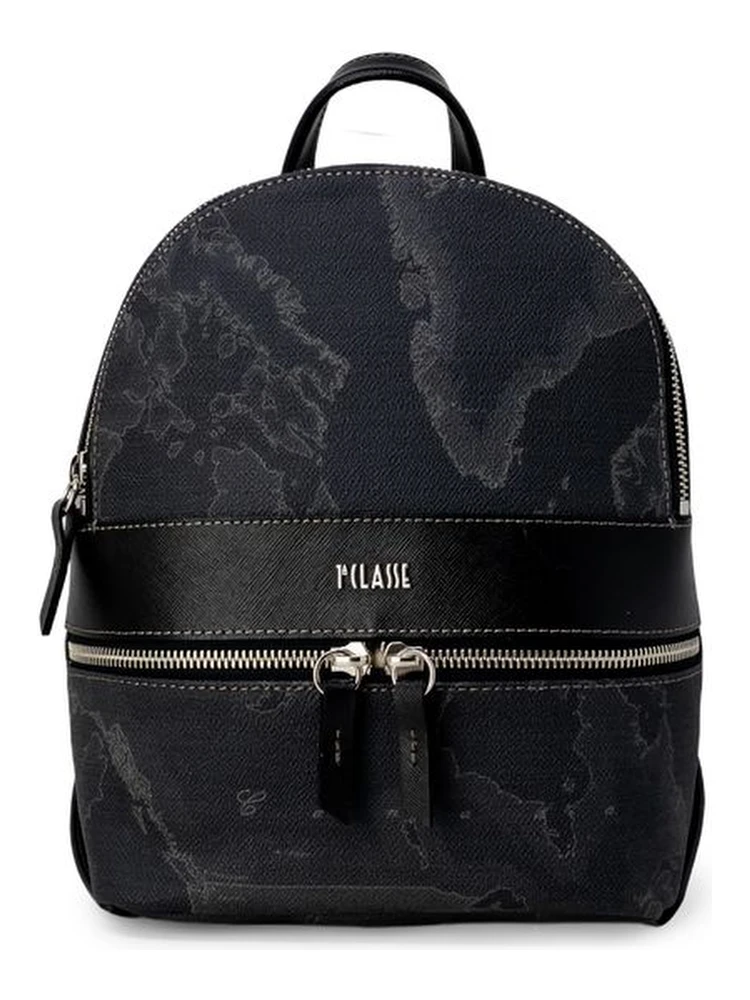Black Leather Backpack