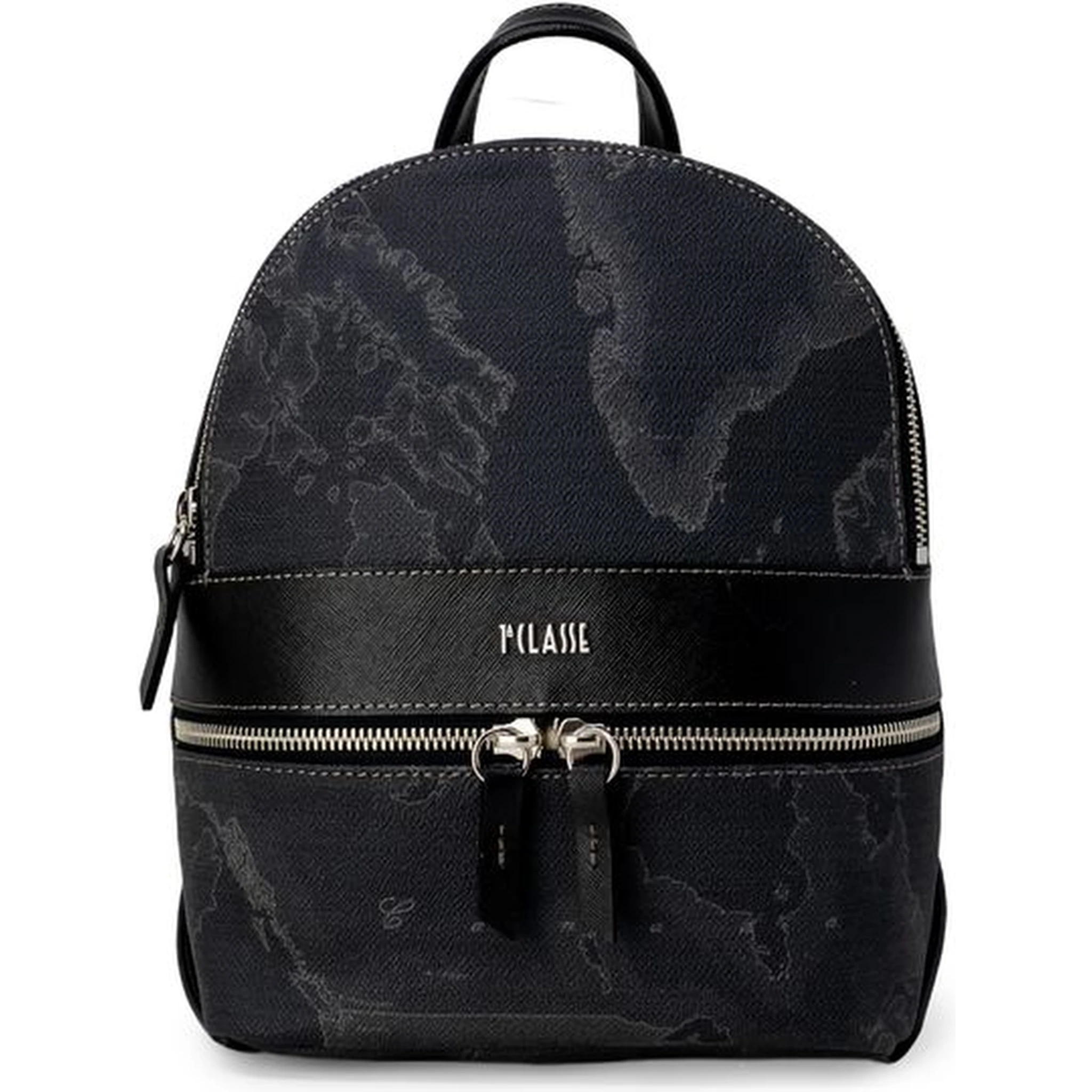 Black Leather Backpack