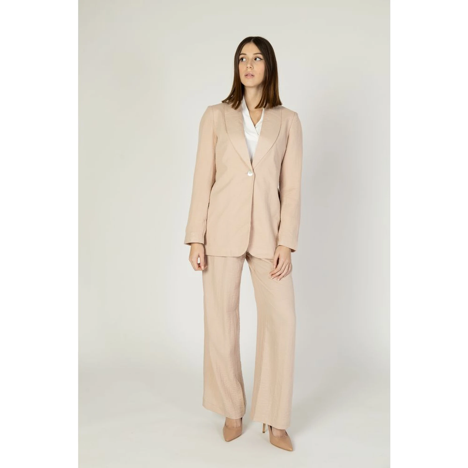Pink Viscose Blazer