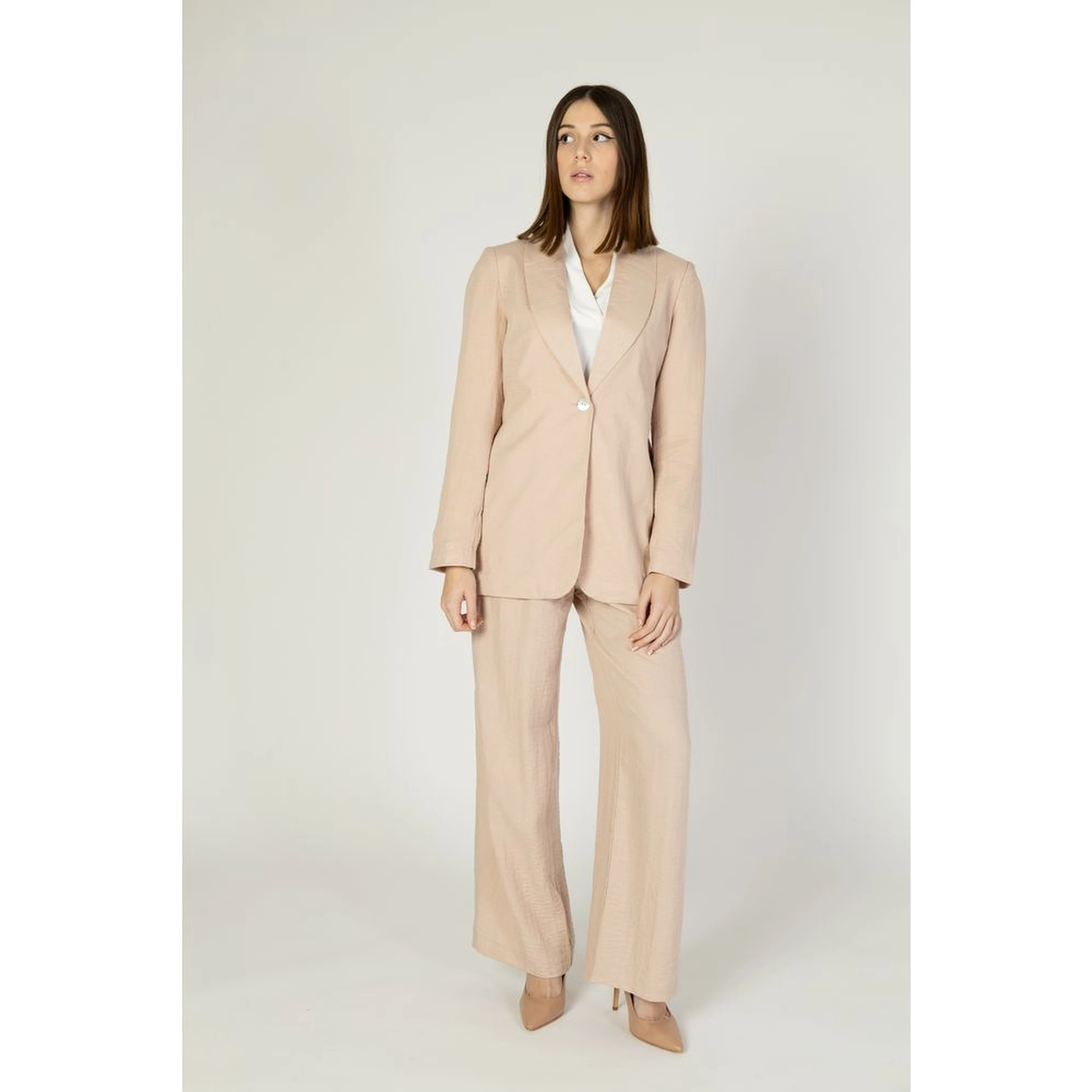 Pink Viscose Blazer